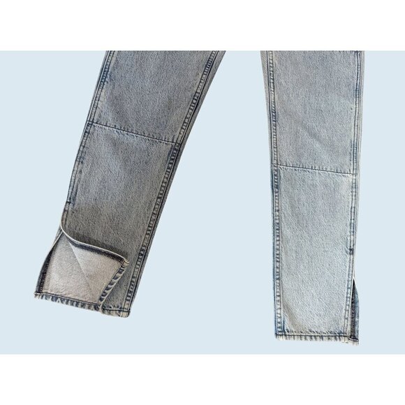 RAG & BONE Mia Yoke Straight Leg Tie Belt Jeans Size 25 - Picture 4 of 8